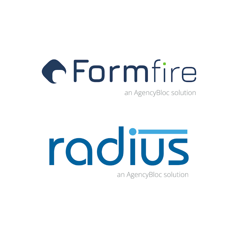 FormFire and Radius logos