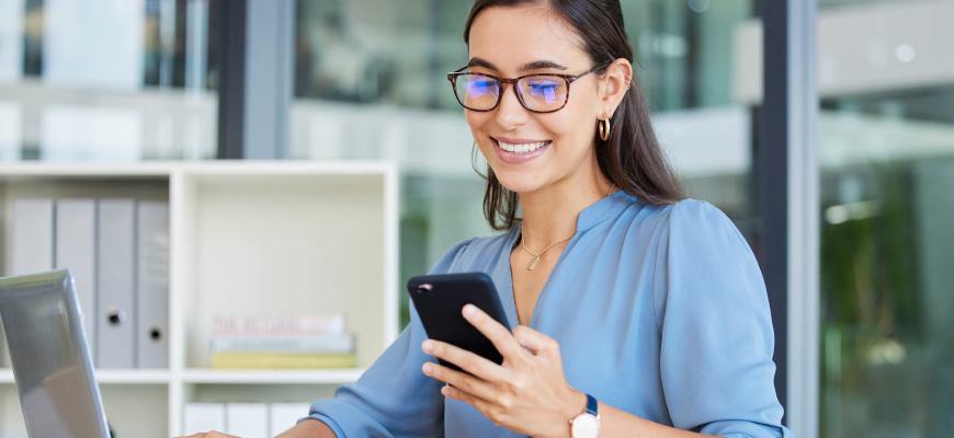 Woman talking on phone