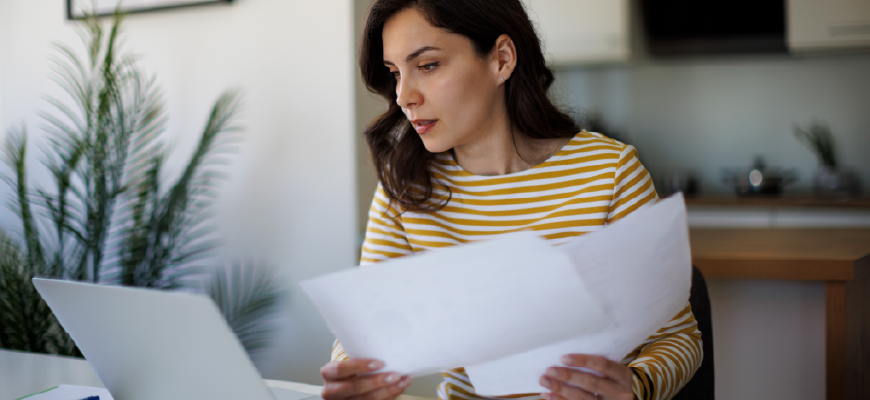 Blurred photo of coworkers meeting