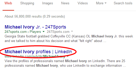 Linkedin Search