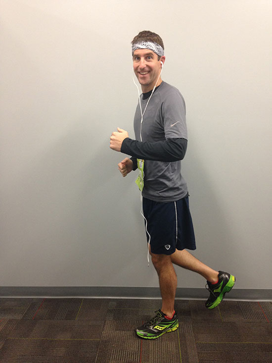 Adam the jogger