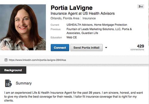 Portia LaVigne LinkedIn