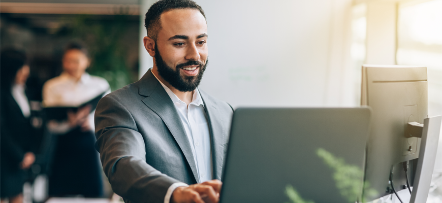 Man working in office