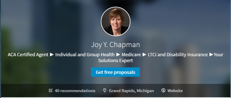 Joy Chapman - Independent Health Insurance Agent on LinkedIn