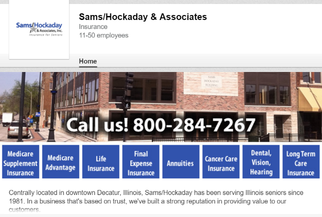 Sams/Hockaday & Associates' Business LinkedIn Profile
