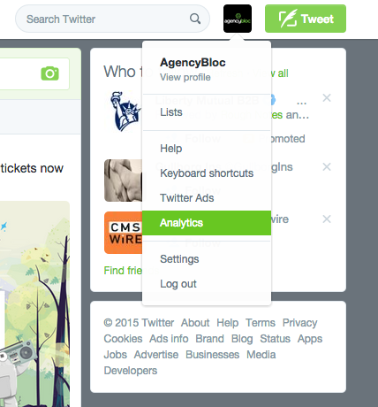 AgencyBloc Twitter Analytics