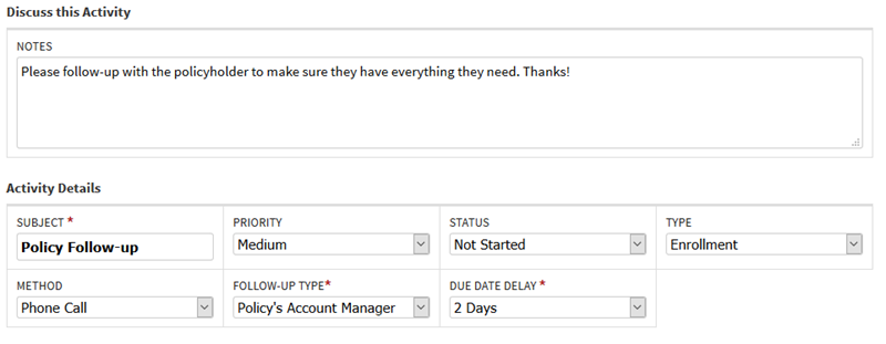 Create & Assign an Activity