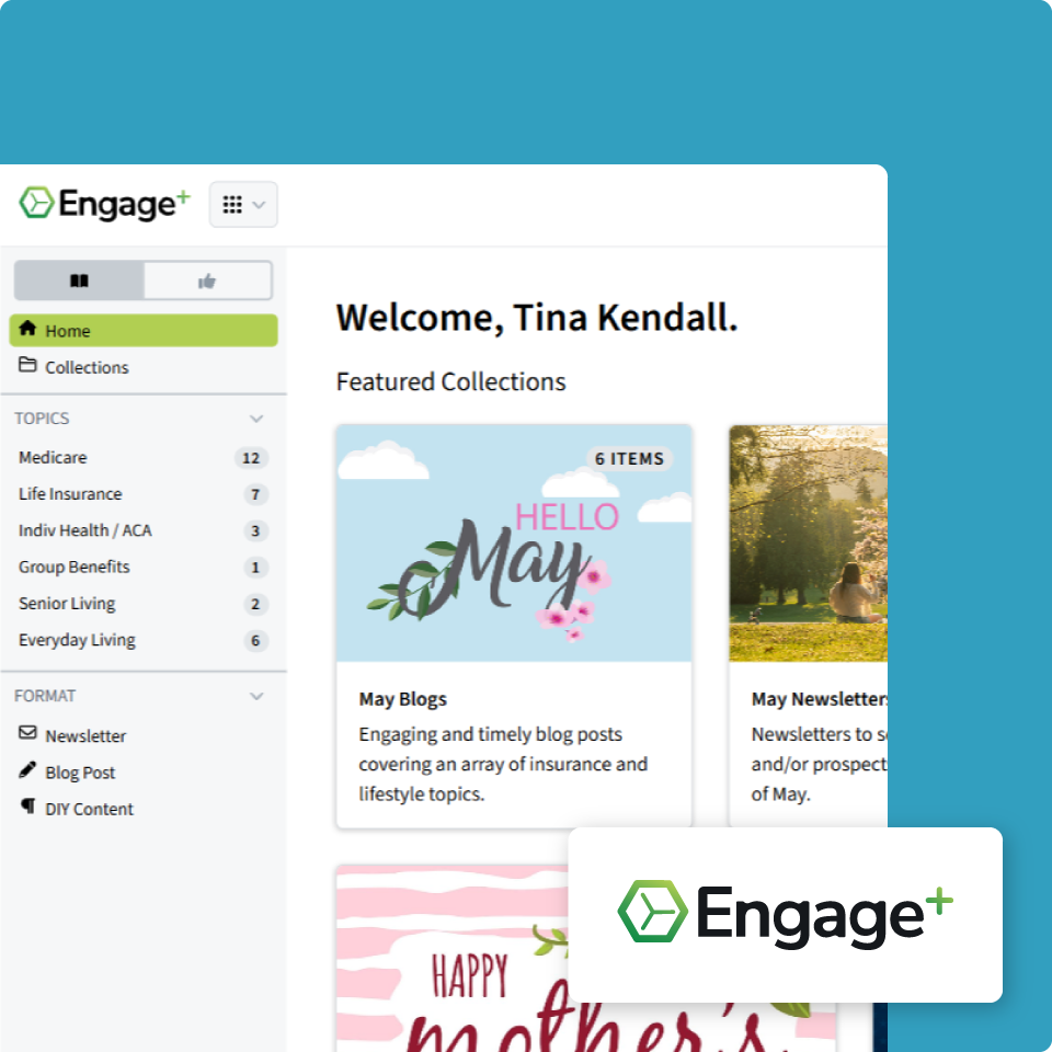 AgencyBloc's Engage+ solution