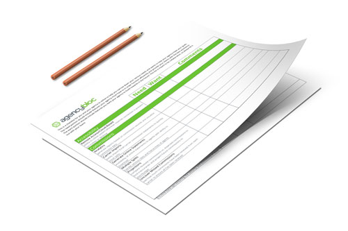 AMS CRM Needs & Wants Checklist