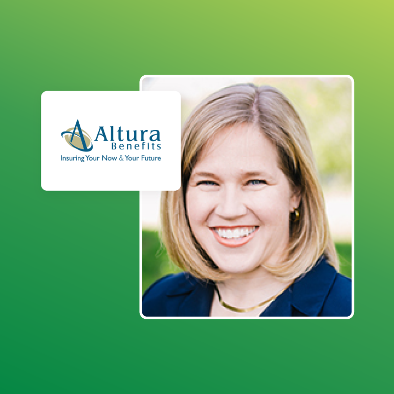 Amy L. and Altura Benefits logo