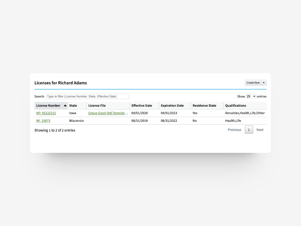 Donwline agent tasks in AgencyBloc's AMS+ solution