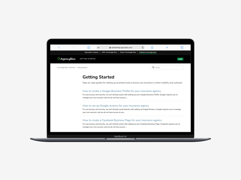 Digital marketing education for insurance agencies