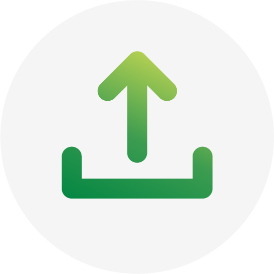 Gathering employee data icon