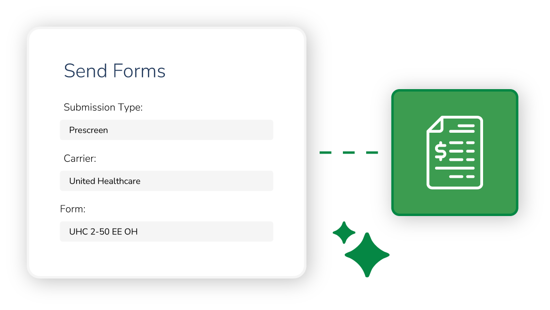 Graphic showing how you can streamline underwriting in Quote+