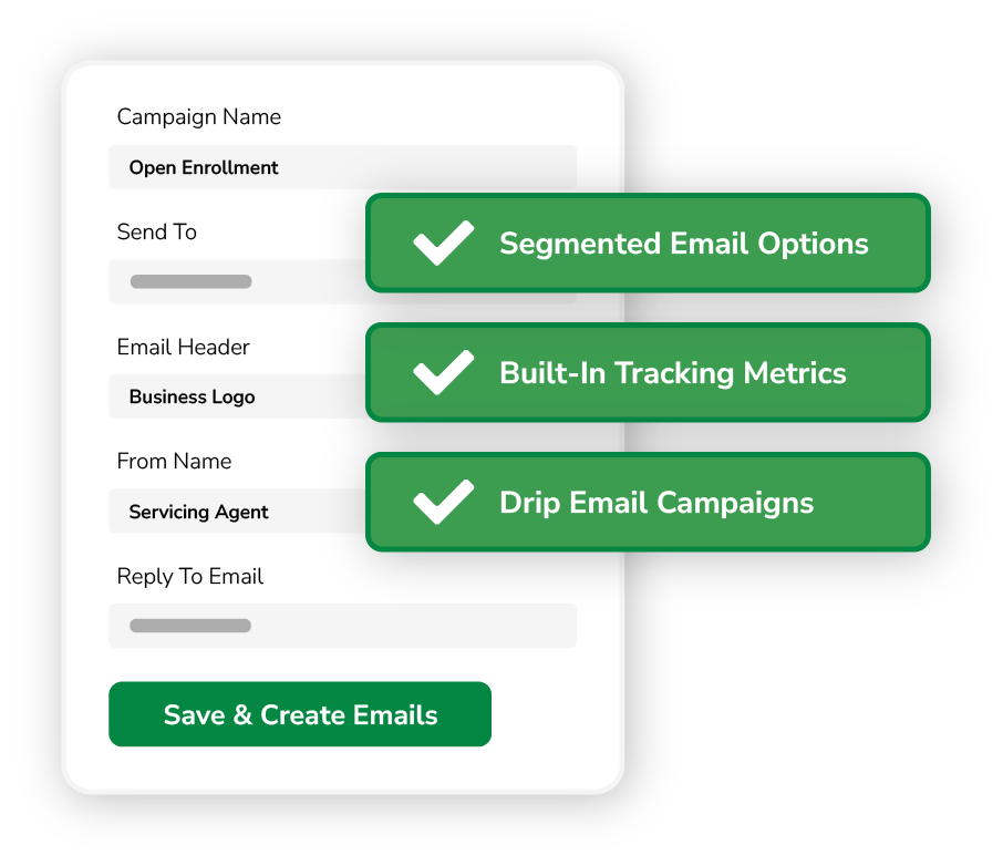 Image showing how email marketing works in AMS+