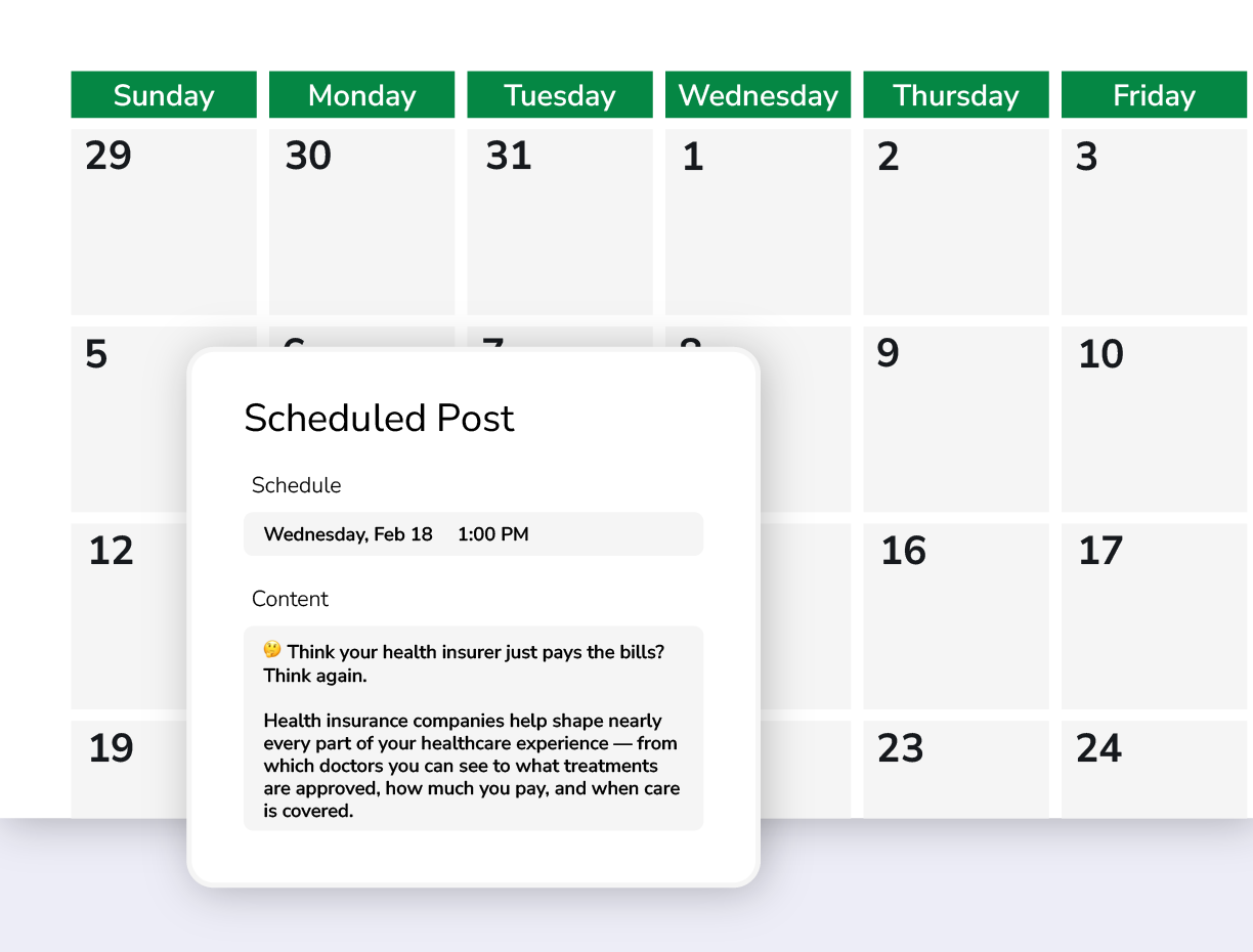 Image showing social tools in Engage+